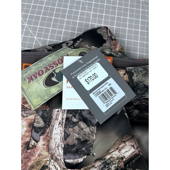 Nomad Mossy Oak Hunting Barrier Nxt Camo Pants Men's 3XL XXXL New - Picture 5 of 8